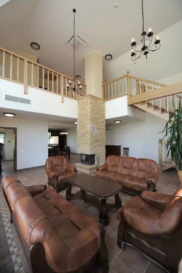 Фото номера Вилла Santarve с террасой Виллы Harmony Park Countryside Villas &amp; SPA г. Пренай 12