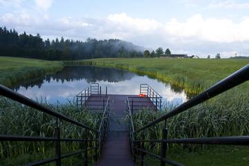 Фото номера Вилла Santarve с террасой Виллы Harmony Park Countryside Villas &amp; SPA г. Пренай 4