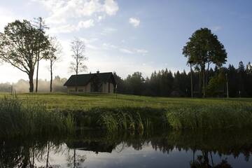 Фото номера Вилла Santarve с террасой Виллы Harmony Park Countryside Villas &amp; SPA г. Пренай 5