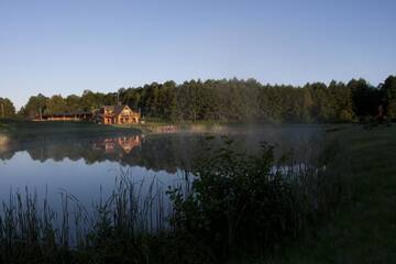 Фото номера Семейная вилла с сауной и гидромассажной ванной Виллы Harmony Park Countryside Villas &amp; SPA г. Пренай 6