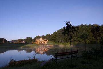 Фото номера Семейная вилла с сауной и гидромассажной ванной Виллы Harmony Park Countryside Villas &amp; SPA г. Пренай 12