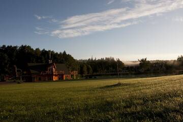 Фото номера Семейная вилла с сауной и гидромассажной ванной Виллы Harmony Park Countryside Villas &amp; SPA г. Пренай 11