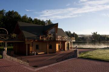 Фото номера Семейная вилла с сауной и гидромассажной ванной Виллы Harmony Park Countryside Villas &amp; SPA г. Пренай 5